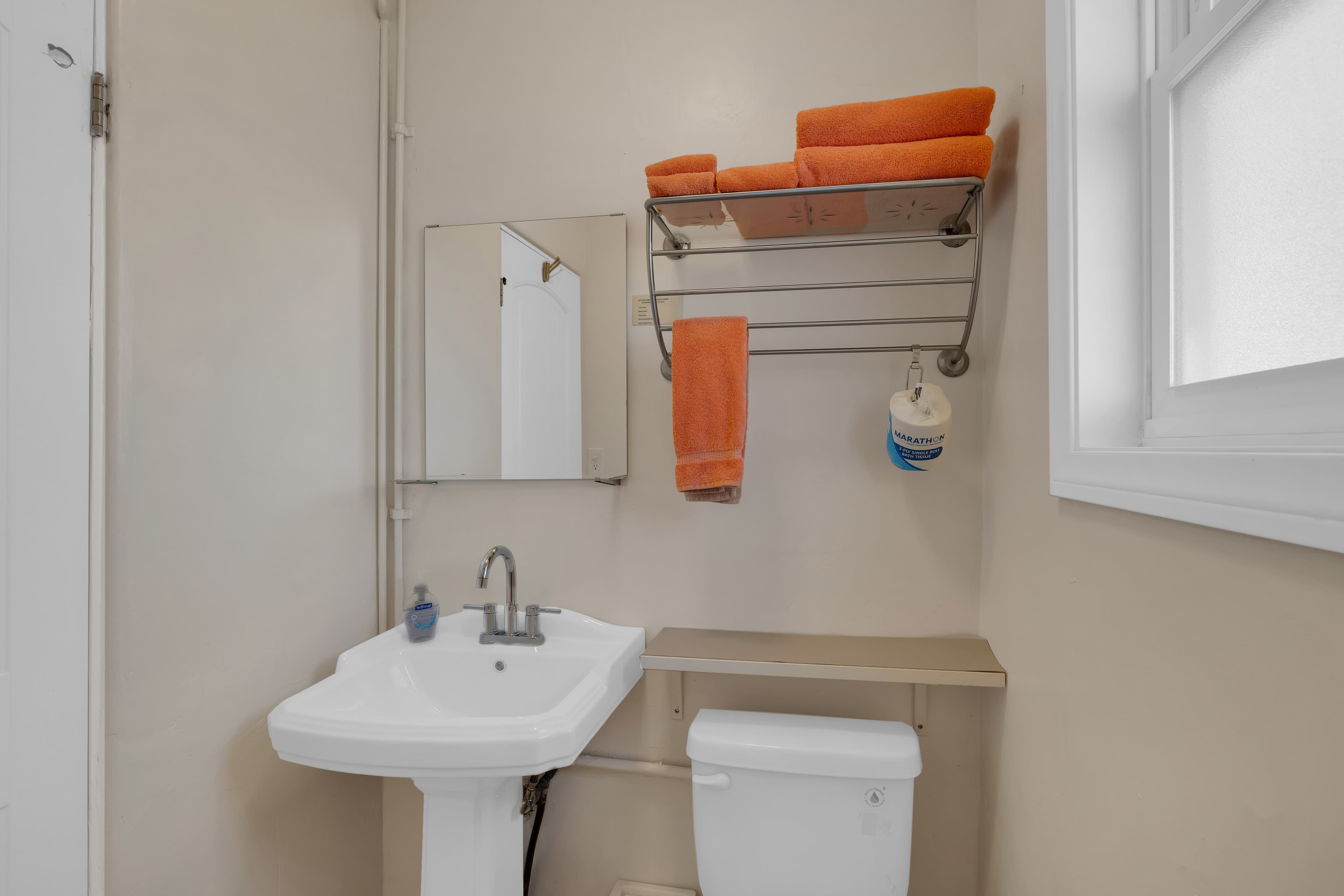 Private bathrooms